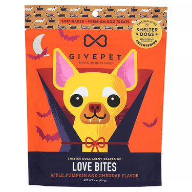 Give Pet - Love Bites Dog Treats - 6oz